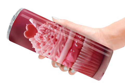Tumbler Wrap Valentine pink cupcake Sublimation artnoy 