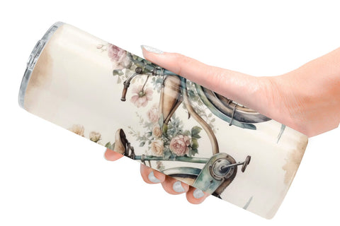 Tumbler Wrap Vintage Bike Sublimation artnoy 