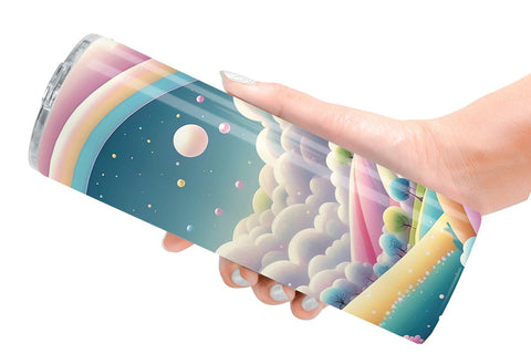 Tumbler Wrap Whimsical Wonderland Sublimation artnoy 