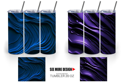 Tumbler Wrap Whipped Texture Sublimation artnoy 