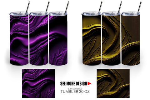 Tumbler Wrap Whipped Texture Sublimation artnoy 