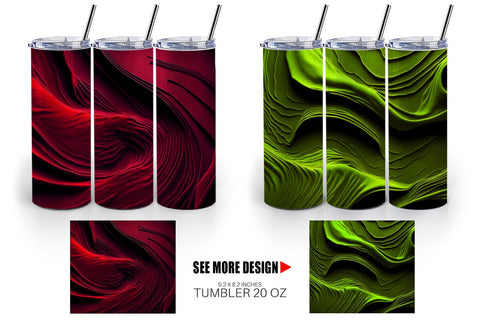 Tumbler Wrap Whipped Texture Sublimation artnoy 