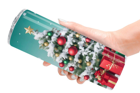 Tumbler Wrap Winter Christmas Sublimation artnoy 