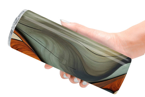 Tumbler Wrap Wood Wave Texture Sublimation artnoy 