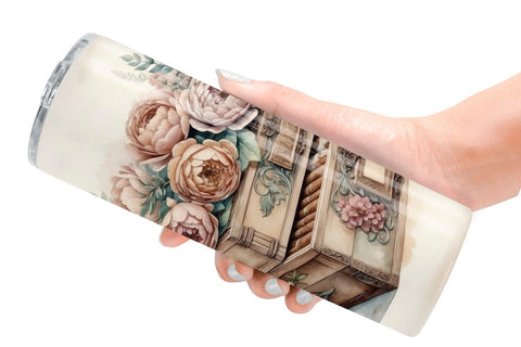 Tumbler Wrap Wooden Cigar Box Sublimation artnoy 