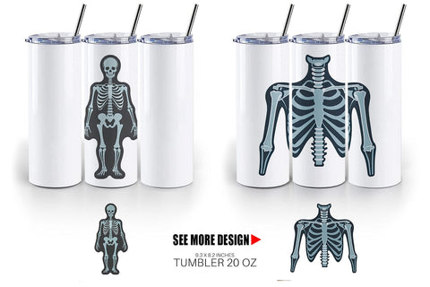 Tumbler X-Ray Scan Sublimation artnoy 
