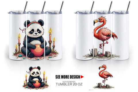 Tumbler Yoga Grumps Sublimation artnoy 