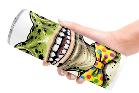 Tumbler Zany Easter Animal Sublimation artnoy 