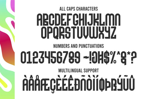 Turbo Drash - Sport Display Font Font Mozzatype 