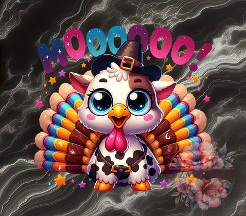 Turkey Bowl, Funny Thanksgiving, Thanksgiving Decor, Turkey PNG, Moo Bowl, Digital Download, Sublimation Art, Thanksgiving Gift Sublimation Li Zamperini 