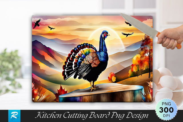 Turkey Cutting Board Sublimation Regulrcrative 