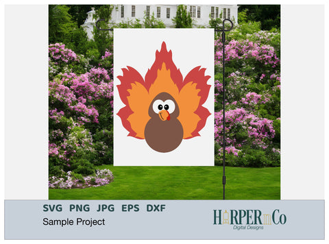 Turkey Leaves SVG PNG Cut EPS File SVG HarperNCo 