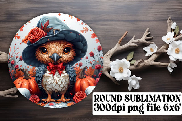 Turkey Round Design Fall for Sublimation PNG Sublimation afrosvg 