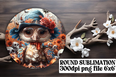 Turkey Round Design Fall Sublimation PNG Sublimation afrosvg 