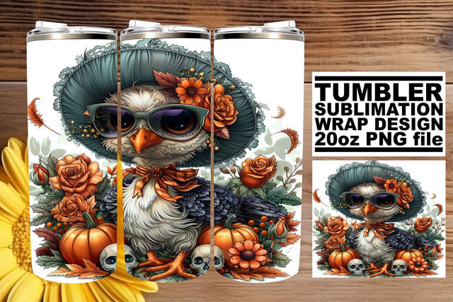 Turkey Tumbler Wrap for Fall - Sublimation 20oz Sublimation afrosvg 