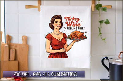 Turkey & wine feeling fine Sublimation Sublimation Shetara Begum 