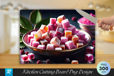 Turkish Delight Cutting Board Sublimation Regulrcrative 