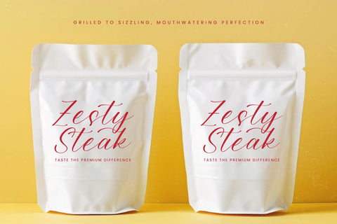 Turkish Kebab - Modern Freestyle Font Font Letterena Studios 