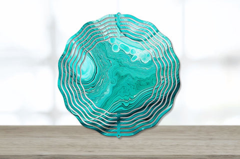 Turquoise Wind Spinner Bundle Sublimation Regulrcrative 