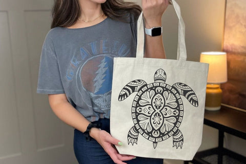 Turtle Mandala SVG Sea Turtle Zentangle Clipart SVG DesignDestine 