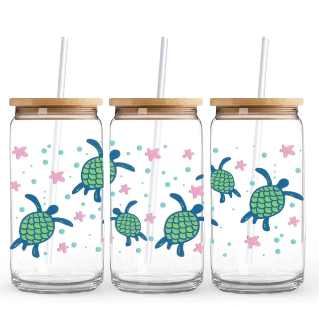 Turtle Time 9.7 x 4.3 UV Wrap (Cup NOT Included) Physical DIY Craft Warehouse 