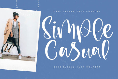 Twilight Heaven - Handwritten Script Font Font Letterena Studios 