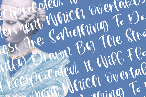 Twilight Heaven - Handwritten Script Font Font Letterena Studios 