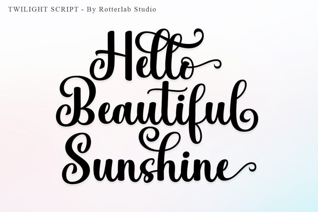 Twilight Script - So Fontsy