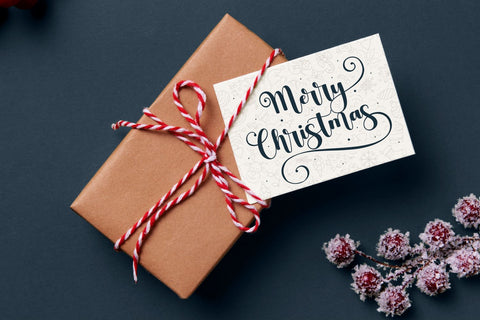 Twinkle Christmas Font Mozarella 