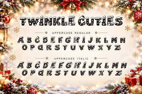 Twinkle Cuties Font Prasetya Letter 