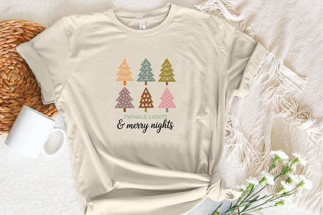 Twinkle Lights & Merry Nights SVG Angelina750 
