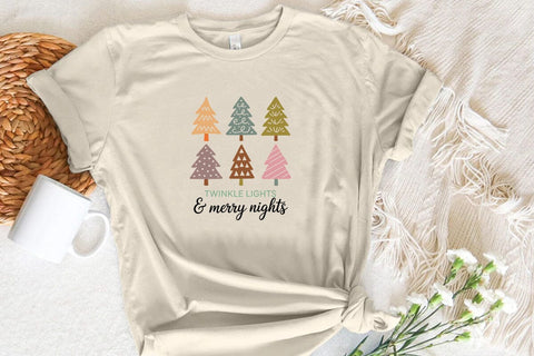 Twinkle Lights & Merry Nights SVG Angelina750 