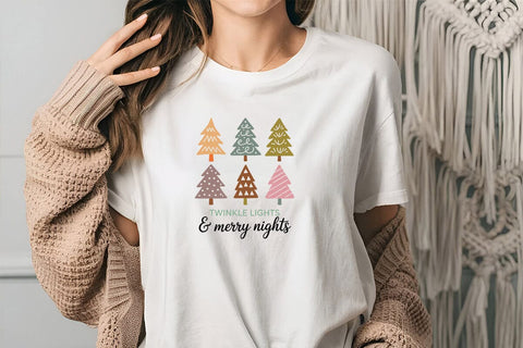 Twinkle Lights & Merry Nights SVG Angelina750 