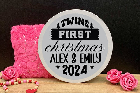 Twins first christmas alex & emily 2024 SVG Angelina750 