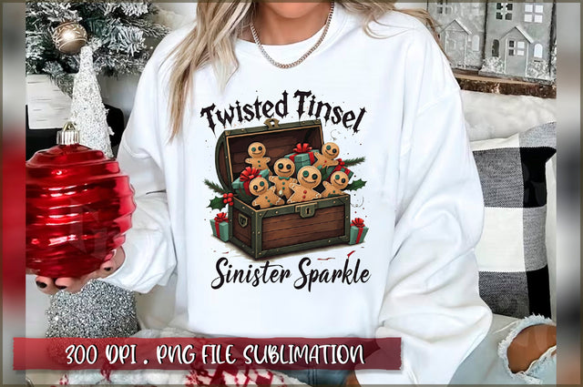 Twisted tinsel sinister sparkle Sublimation Sublimation Shetara Begum 