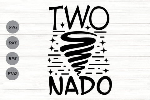 Two Nado| Funny Two years Birthday SVG Cutting Files. SVG CosmosFineArt 