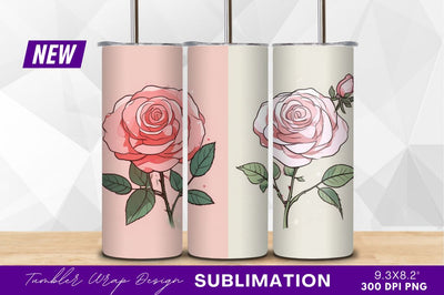 Two pink rose illustration clipart png Sublimation Regulrcrative 
