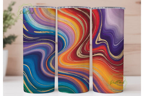 Two Spirit Pride 20oz Tumbler Wrap Sublimation PixelChick 