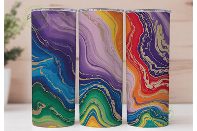 Two Spirit Pride 20oz Tumbler Wrap Sublimation PixelChick 