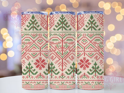 Ugly Christmas Sweater Tumbler, Holiday Contest Wrap, Festive Knit Sublimation Design, 20oz Christmas Sweater Tumbler, Whimsical Holiday Mug, Cozy Ugly Sweater Cup, Fun Christmas Party Art Sublimation SvggirlplusArt 