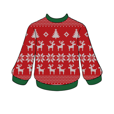 Ugly Reindeer Christmas Sweater svg download, Merry Christmas svg, Christmas Sweater SVG, Ugly Christmas Sweater SVG, Sweater Pattern SVGS, Sublimation Whitetailcrafts 