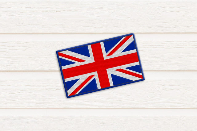 UK Flag ITH Feltie Applique Embroidery Embroidery/Applique DESIGNS Risa Rocks It 
