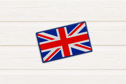 UK Flag ITH Feltie Applique Embroidery Embroidery/Applique DESIGNS Risa Rocks It 