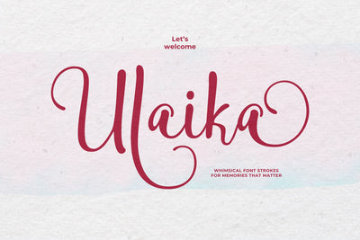 Ulaika Font gatype 