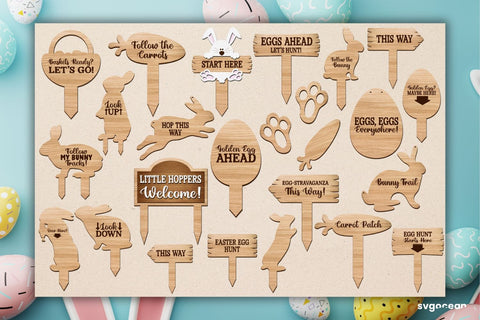 Ultimate Easter Egg Hunt SVG Bundle SVG SvgOcean 