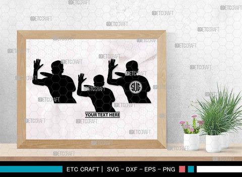 Ultimate Frisbee Monogram, Ultimate Frisbee Silhouette, Ultimate Frisbee SVG, Frisbee Svg, Sport Svg, Frisbee Player Svg, SB00563 SVG ETC Craft 