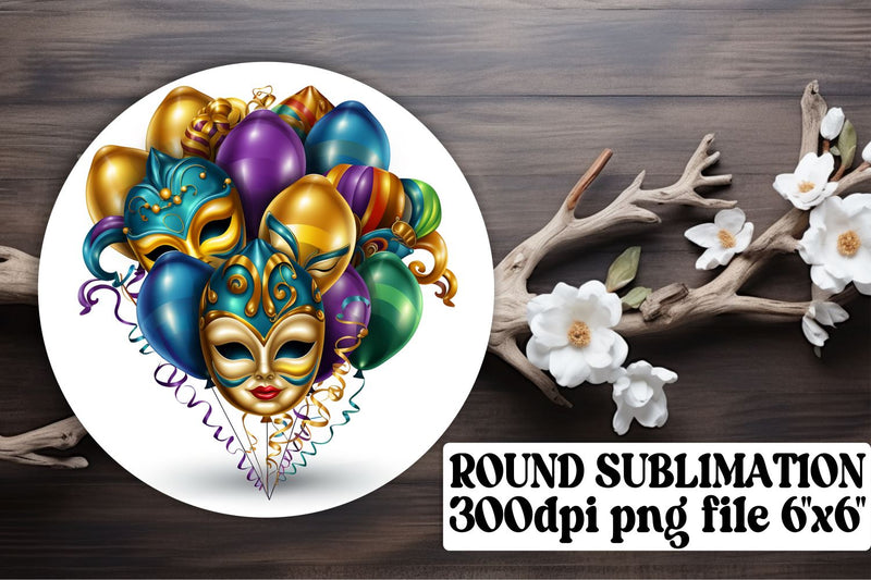 16 PCS Mardi Gras Cupcake Toppers - Fleur De Lis, Masks, Clown Hats, Cake Picks For Carnival Party