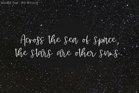 Unbridled Script Font Font Beck McCormick 