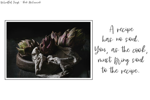 Unbridled Script Font Font Beck McCormick 