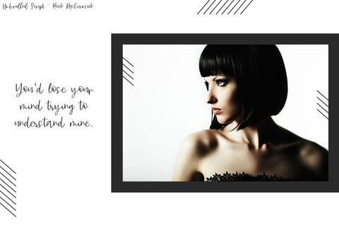 Unbridled Script Font Font Beck McCormick 